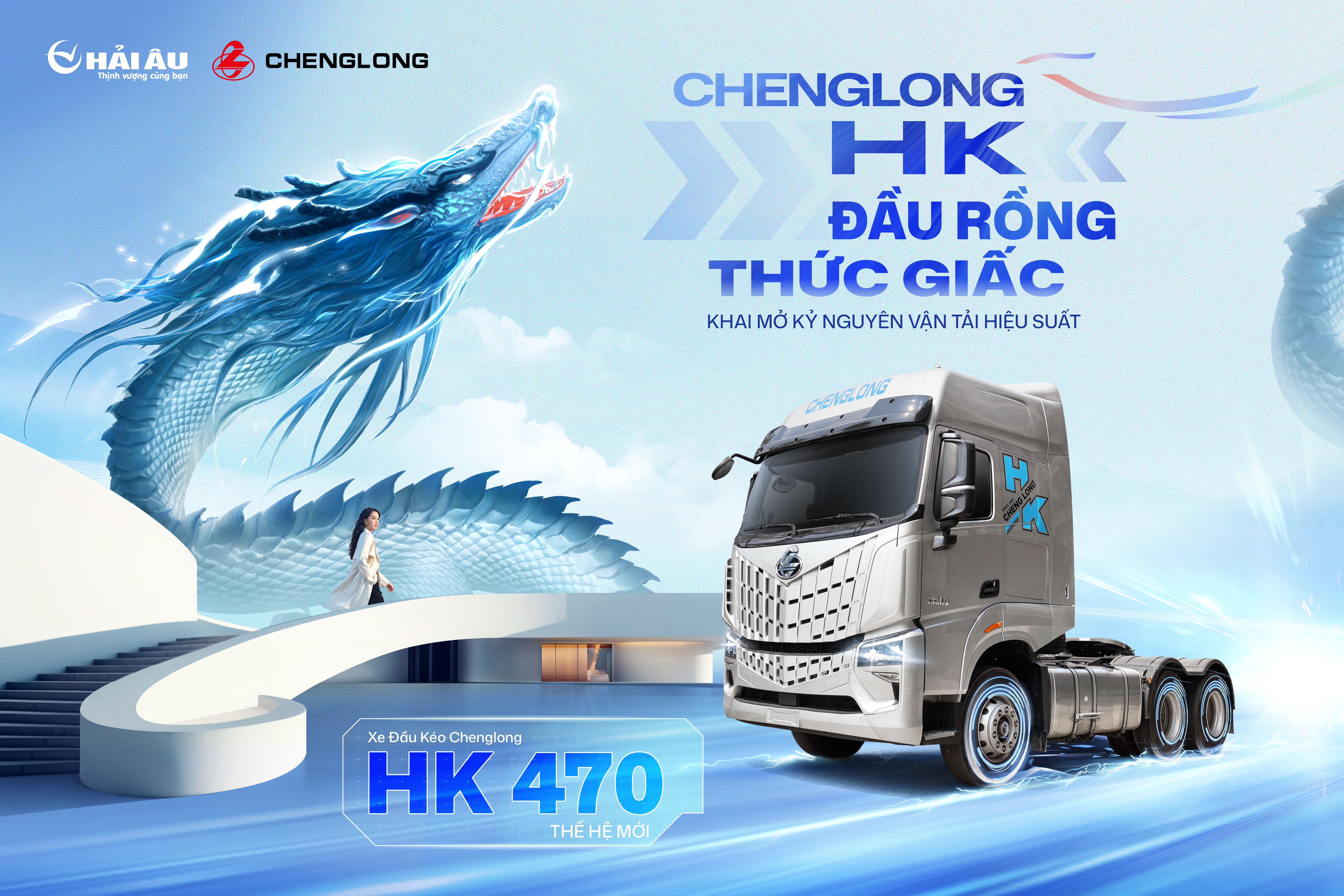 XE ĐẦU KÉO CHENGLONG 470 HK